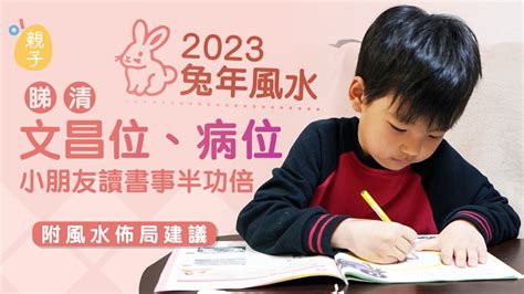 兔年風水|2023兔年風水｜睇清文昌位、病位 讀書事半功倍 附風 